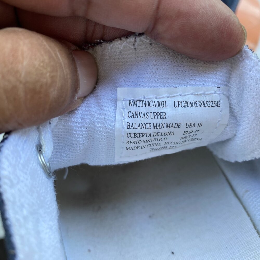 Time and Tru Women’s Blue Scrunch Back Sneaker Memory Foam Canvas Shoes Size 10 - Picture 13 of 14